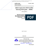 Reinforcement Couplers For Mechanical Splices of Steel Bars in Concrete Specification