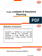 Risk Analysis - Insurance Planning