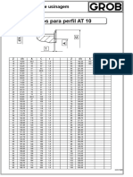 D11.1 Rebordos para Perfil AT10