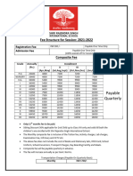 Fee Structure For Session