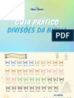 Mapas Mentais - Divisões Da Bíblia