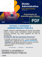 Estudar para OAB - Direito Administrativo - Organização Da Administração Pública