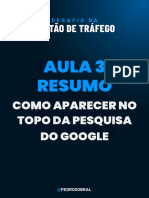 Resumo Aula 3 Como Aparecer No Topo Da Pesquisa Do Google