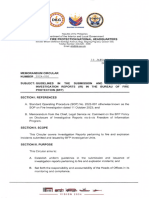 MC 2024 001 Guidelines in The Submission and Issuance of Investigation Reports Ir in The BFP