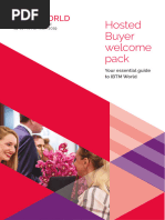 Ibtm Hosted Buyer Welcome Pack - 2019