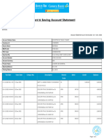 Current & Saving Account Statement: Veerpratap Singh S/O Ramesh Singh Hig 938 Old Housing Board Colony Morena