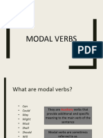 Modal Verbs