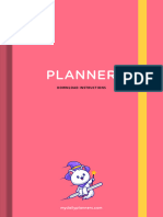 2024 Planner Boho STKW