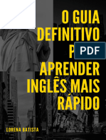 O Guia Definitivo para Aprender Inglês Mais Rápido