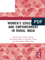 Womens Education and Empowerment in Rural India (Etc.)