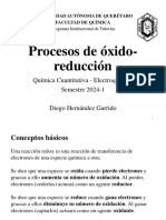 Procesos de Óxido-Reducción 2024-1