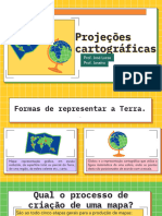 Projeções Cartográficas - Slide Da Aula