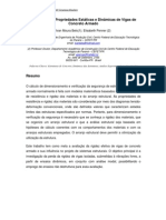 Avaliação Das Propriedades Estáticas e Dinâmicas de Vigas de Concreto Armado - Ivan Moura Belo, Elisabeth Penner (Cefet)