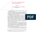 De Saussure, F. (1945) - (Parte II, Capítulo V)