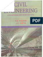 Civil Engineering - Objective Type and Conventional Questions and Answers