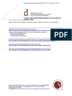 2005, Jiang - Human Mesenchymal Stem Cells Inhibit Differentiation and Function of Monocyte-Derived Dendritic Cells