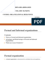 Informal and Formal Organization Presentation