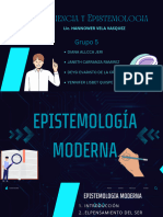 Epistemologia Moderna (