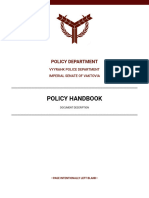 VPD - Policy Handbook