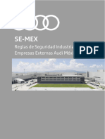 SE-MEX Reglas de Seguridad Industrial para Empresas Externas Audi México V2