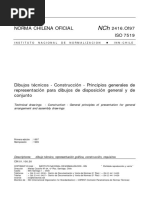 NCH 2416-1997 - Dibujos Técnicos - Construcción - Principios Generales de Representación para Dibu