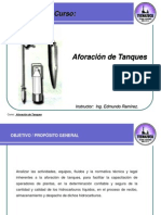 Aforación de Tanques