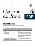 Caderno de Prova: Aconselhador (DST-AIDS)