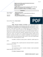 Tribunal de Justiça Do Estado de São Paulo: Processo Digital Nº: Classe - Assunto Requerente: Requerido