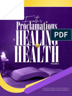 Faith Proclamations Volume 2