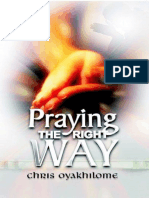 Praying The Right Way - Chris Oyakhilome