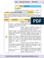 1er Grado Junio - 01 Cada Cosa en Su Lugar (2023-2024) PDF