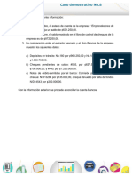 Caso - Demostrativo Conciliación Bancaria