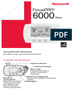 TERMOSTATO DIGITAL - TH6220D1002-U - HONEYWELL - MANUAL - Removed