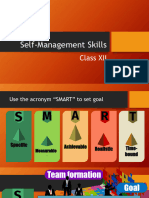 CLASS - XII - AI - Self-Management Skills