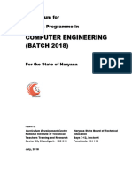 Study Scheme & Curriculum - Computer Engg. - Batch 2018 Onwards