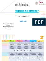 Planeación Enero 2024 2 2do Grado