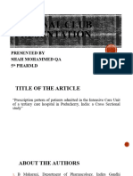 Presentation RTA, DM, Rheumatoid Arthritis