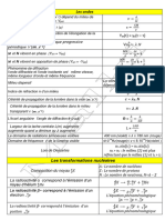 Formules de Physiques