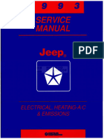 1993 Jeep Wrangler Service Manual