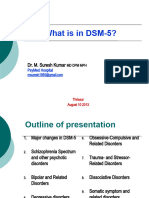 What Is in DSM 5 - Thirusur - Aug 10 2013 - Final