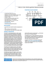 ADL5513 1MHZ-4GHz Log Detector