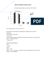 Ielts Writing Mock Test