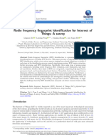 Radio Frequency Fingerprint Identification For Int