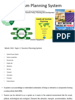 Tourism Planning System