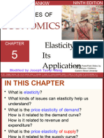 Economics: Elasticity and Its Application