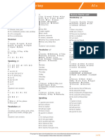 Gateway To The World A1 Workbook Answer Key