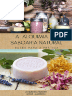 Apostila A Alquimia Da Saboaria Natural Bases para A Pratica