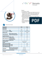 Sensata Gigavac HX24 Contactor Datasheet