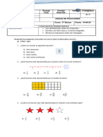 Evaluacion 6° Fracciones PIE