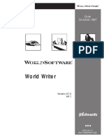 A73 WWriter